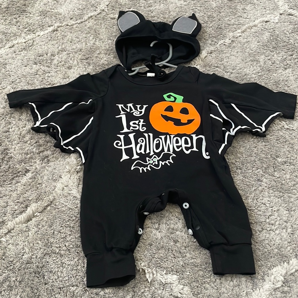 My First Halloween Bat Outfit